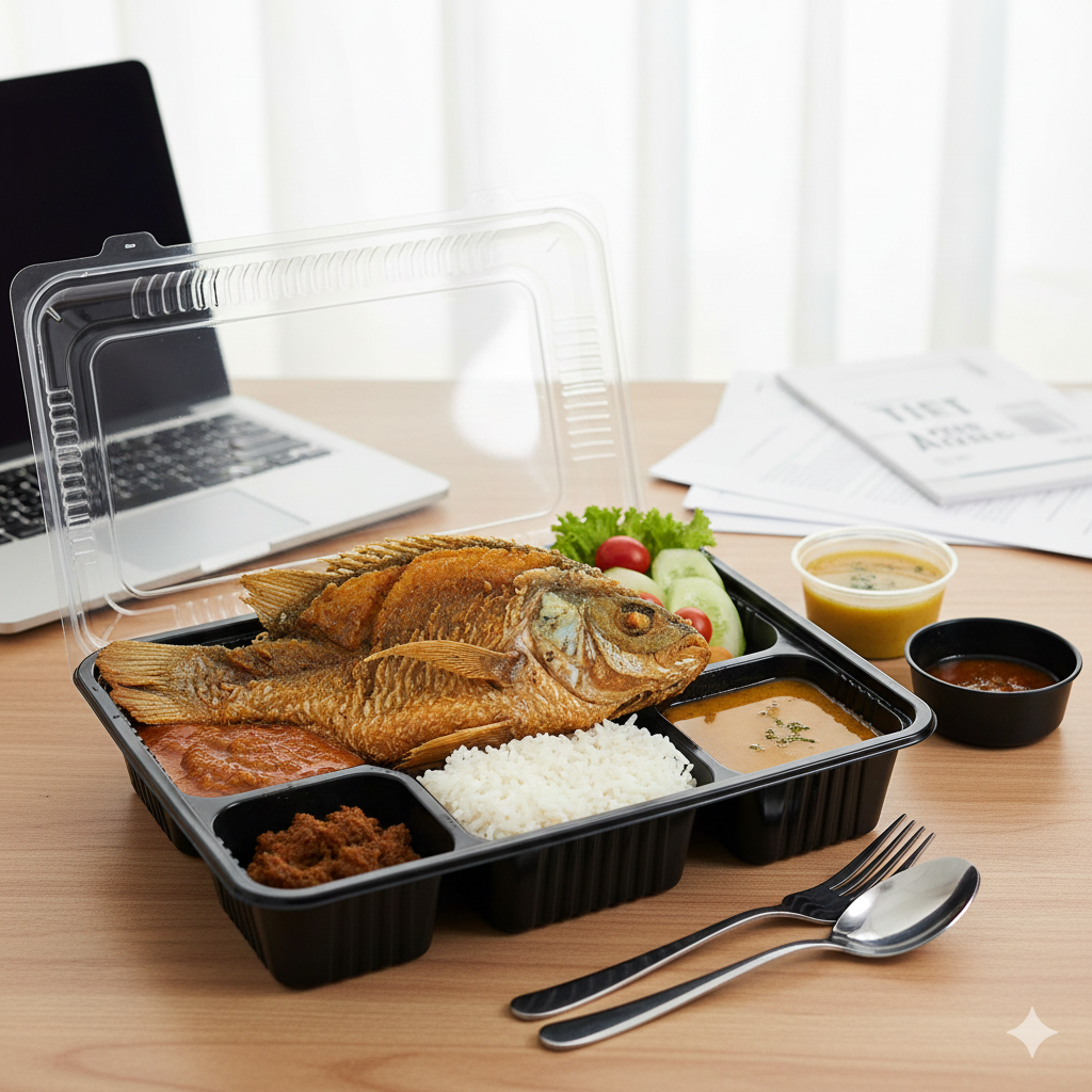 Jumbo Fish Meal Box